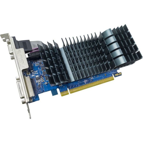 Видеокарта ASUS NVIDIA GeForce GT 710 (GT710-SL-2GD3-BRK-EVO) GT710-SL-2GD3-BRK-EVO, 2 Гб, DDR3