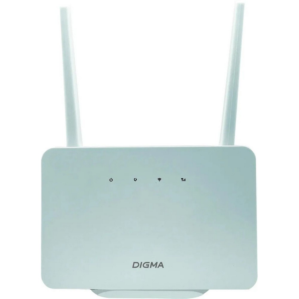 Wi-Fi роутер Digma HOME N300 белый